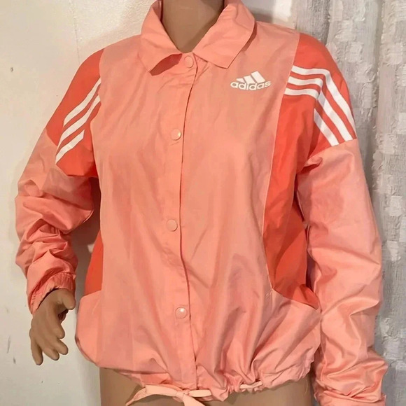Adidas’s Glo pink (peach) jacket - Picture 2 of 16